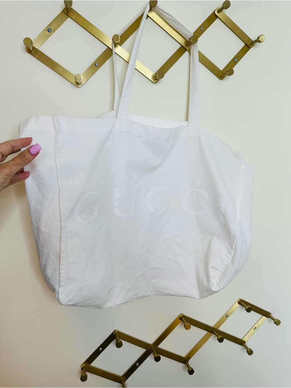 Gucci Fabric Tote Bag
